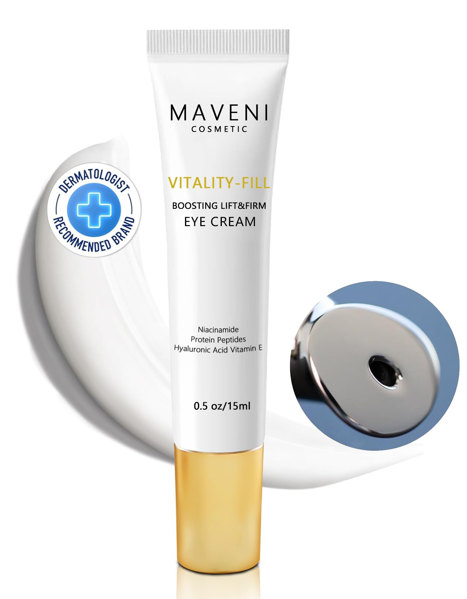 Amazon.com: MAVENI Vitality-Fill Boosting Eye Cream, Natural